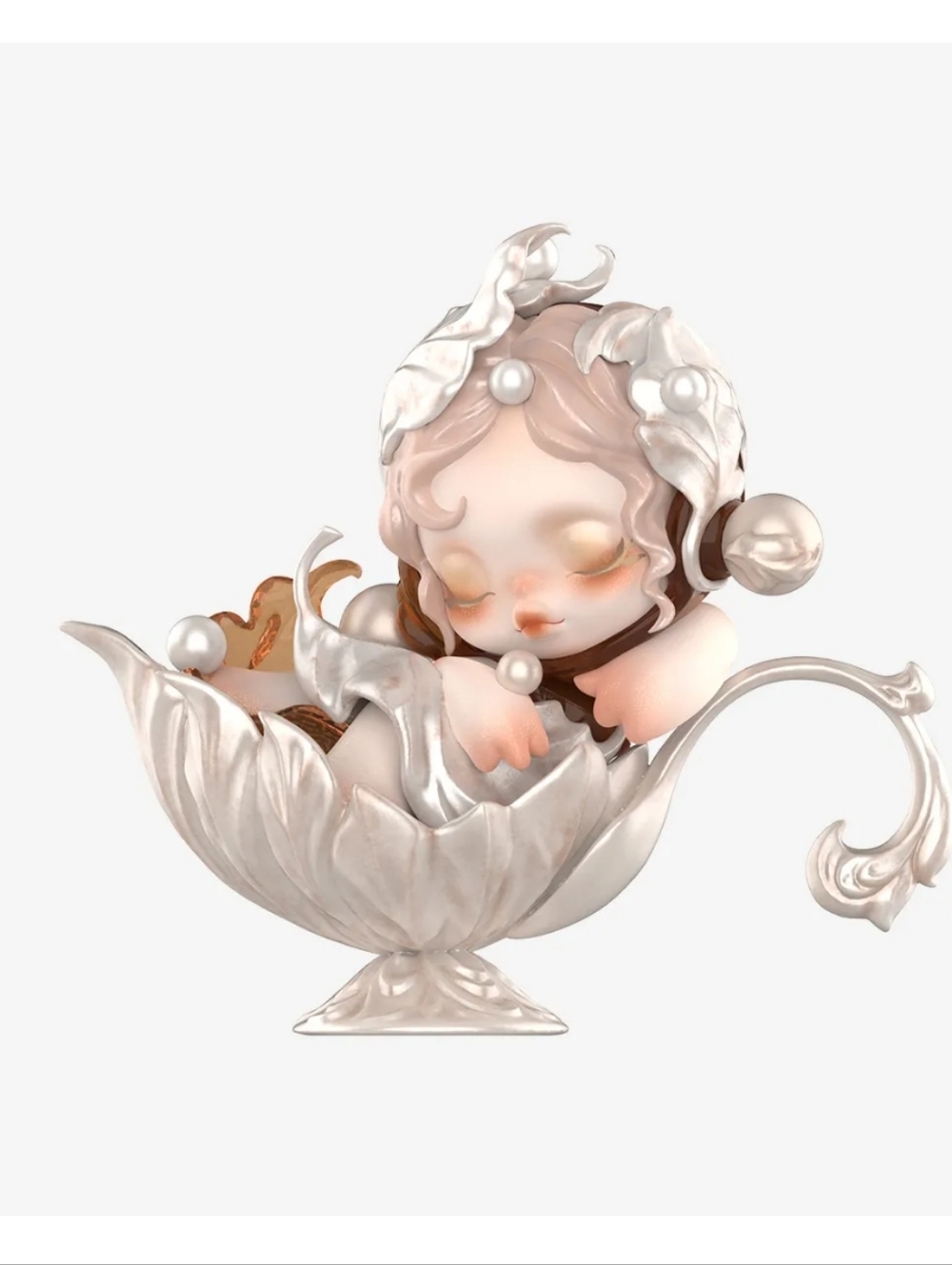 Pop Mart Skullpanda The Feast Begins Series The Caddy Spoon Figure
